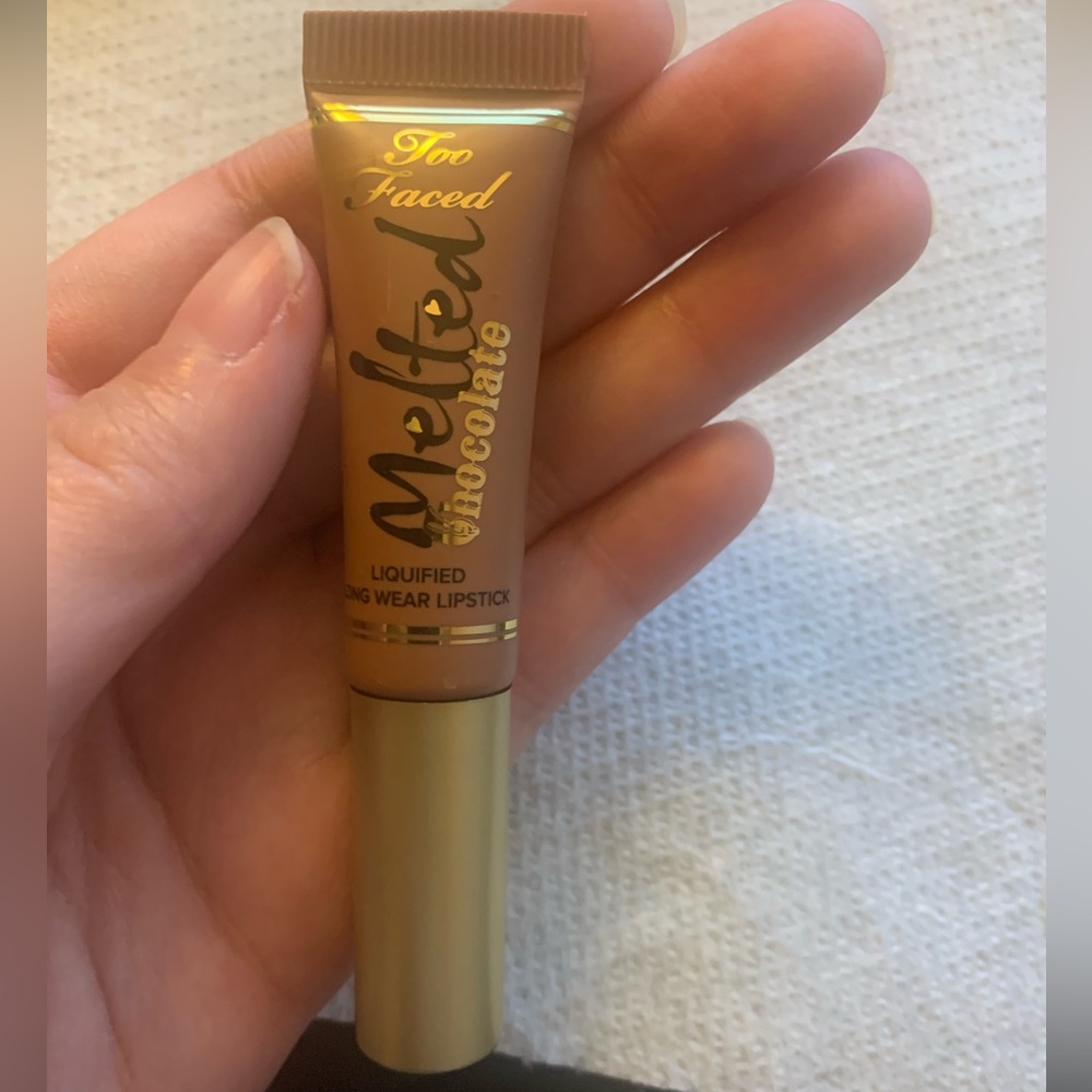 2/$25 Too Faced Melted Chocolate lipstick mini